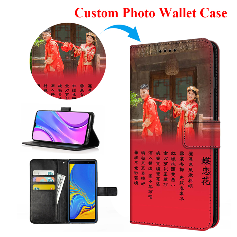 Custom Photo Book - เคสหนังพิมพ์ลายสำหรับ Xiaomi Redmi Note 11 12