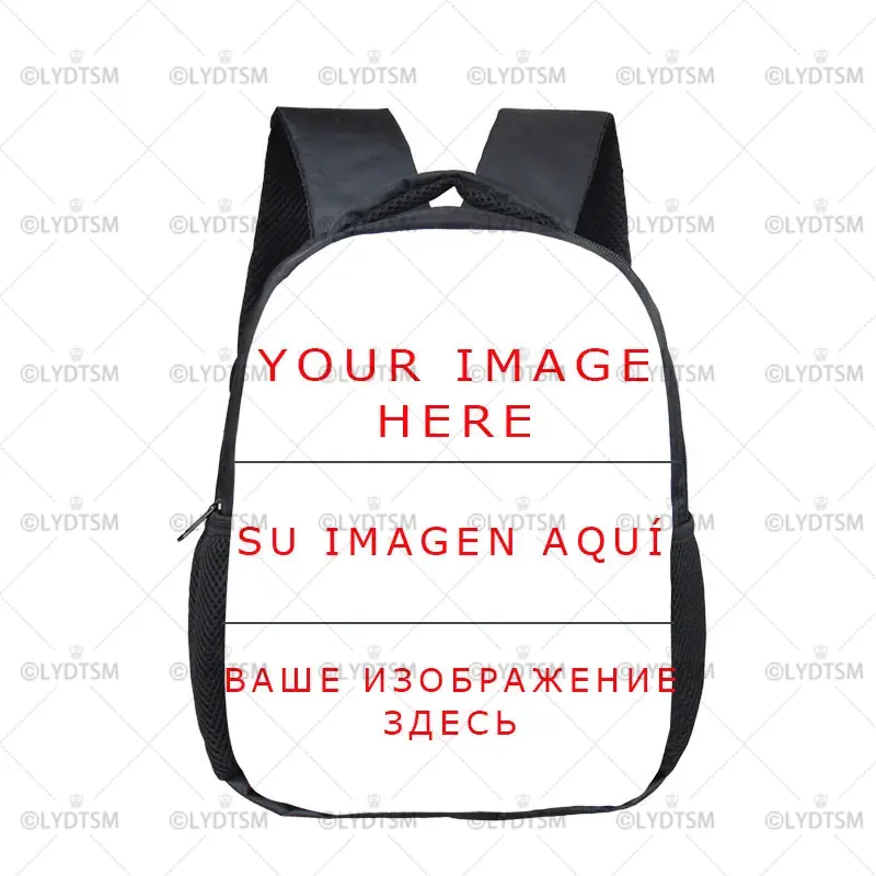 Custom Photo Book - ที่กำหนดเอง Mini กระเป๋าเป้นักเรียนสำหรับวัยรุ่นปรับแต่งภาพเด็กเล็กถุงผ้าอ้อมกระเป๋าเป้สะพายหลังเด็กกระเป๋าหนังสือโรงเรียนถุงซานตา