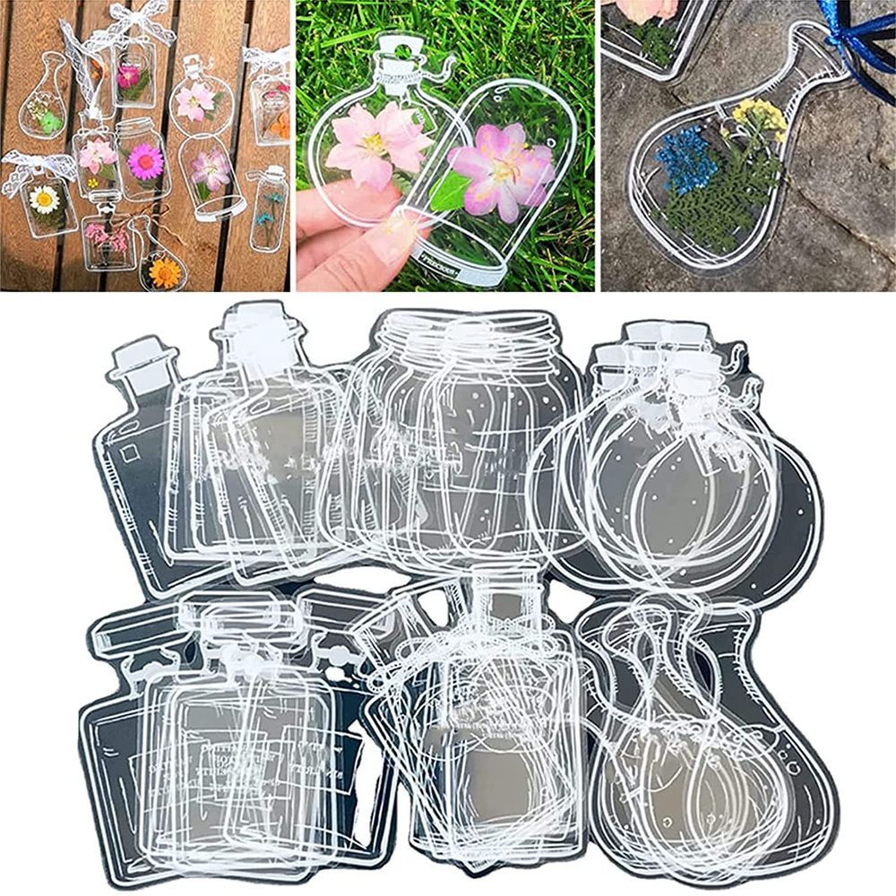 ที่คั่นหนังสือดอกไม้แห้งใสแบบ  - Dried Flower Bookmark บทวิจารณ์และราคา